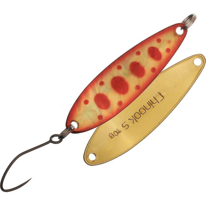 Блесна колеблющаяся DAIWA CHINOOK S 7S PINK YAMAME GOLD ORANGE BELLY