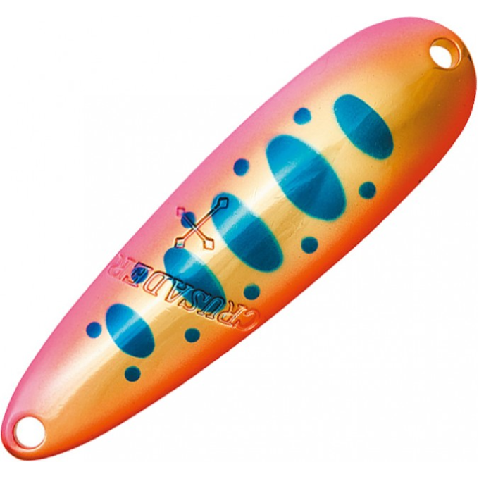Блесна колеблющаяся DAIWA CRUSADER S 5g Pink Yamame Gold Orange Belly