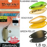 Блесна колеблющаяся DAIWA Presso adam 1,8 гр green pellet