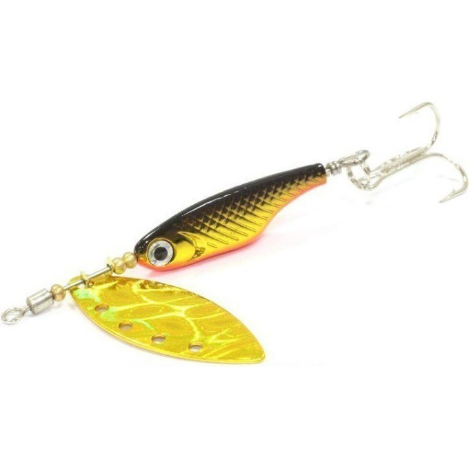 Блесна вращающаяся DAIWA Silver Creek Spinner Z 1090 H-Black/Gold (0422)