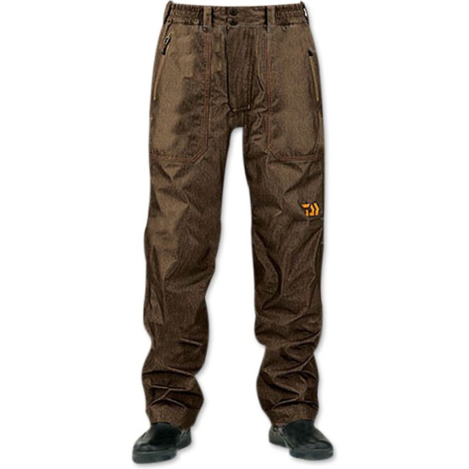 Брюки непромокаемые дышащие DAIWA RAINMAX DR-2504P Brown 4XL