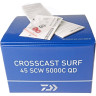 Катушка DAIWA 20 Crosscast surf 45 SCW 5000C QD