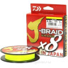 Шнур DAIWA J-BRAID GRAND X8 135М 0,22ММ YELLOW