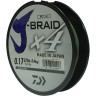 Шнур DAIWA J-Braid X4 0,13мм 135м Dark green