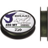Шнур DAIWA J-Braid X4 0,29мм 135м Dark green