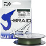 Шнур DAIWA J-Braid X4 0,29мм 135м Dark green