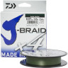 Шнур DAIWA J-Braid X4 0,29мм 135м Dark green