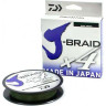 Шнур DAIWA J-Braid X4 0,29мм 135м Dark green