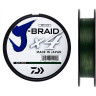 Шнур DAIWA J-Braid X4 0,33мм 135м Dark green