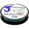 Шнур DAIWA J-Braid X4E 300м 0,10мм Multi Color