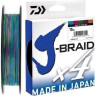 Шнур DAIWA J-Braid X4E 300м 0,19мм Multi Color