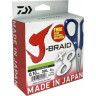 Шнур DAIWA J-Braid X8E-W/SC 300м 0,10мм светло-желтый + ножницы