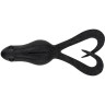 Силиконовая приманка DAIWA Kikker Curly (8.2см) Black