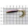 Твистер DAIWA Bait Junkie Grub 2.5 (6.35см) Pearl Trout (упаковка - 8шт)
