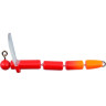 Воблер DAIWA Masu No Koeda Jr red orange