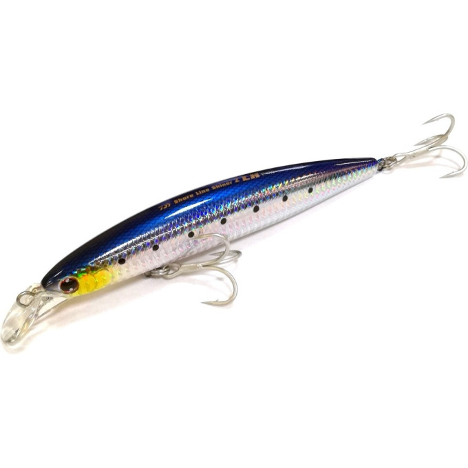 Воблер DAIWA Shoreline shiner-z lunkerhunter 130F-HD laser maiwashi