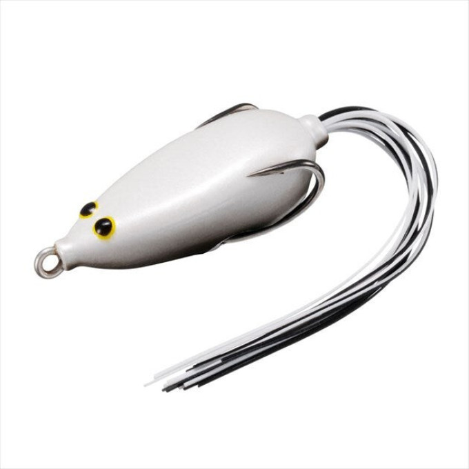 Воблер DAIWA STEEZ SNAPPY FROG WHITE BLACK