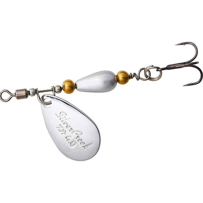 Блесна DAIWA SILVER CREEK SPINNER 4.0 SILVER