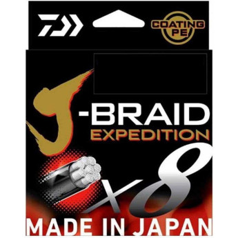 Леска DAIWA J-BRAID EXPEDITION×8E 0.10mm-150m DARK GREEN