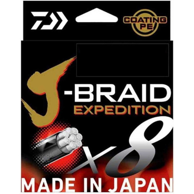 Леска DAIWA J-BRAID EXPEDITION×8E 0.18mm-150m DARK GREEN