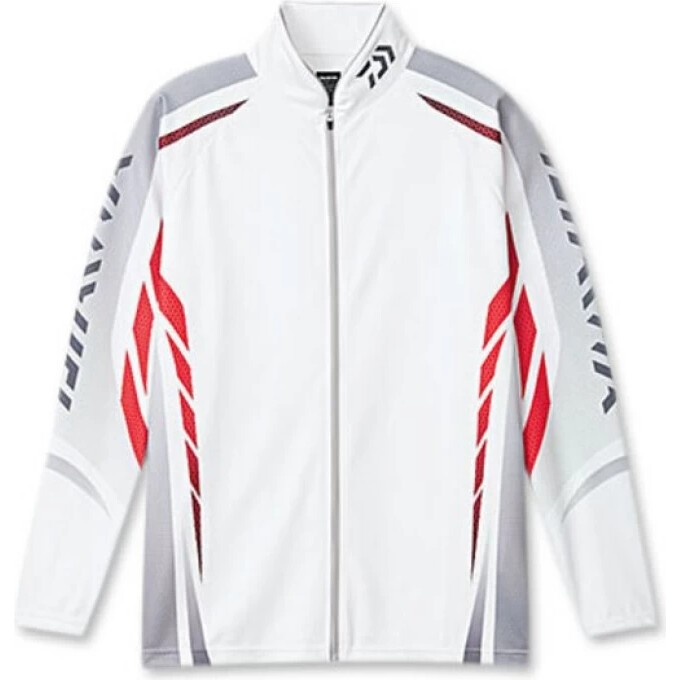 Рыболовная рубашка DAIWA Polo long sleeve Wicksensor DE-7504 White 3XL
